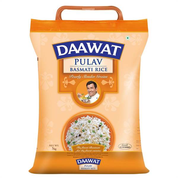 Daawat Pulav Basmati Rice - 5 Kg